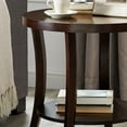 Roundhill Furniture Perth Contemporary Accent Side Table, Espresso - Walmart.com