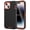 Orange, variant on Entronix Heavy Duty Case Designed for iPhone 15 Shockproof Triple Layer Rugged Case, Black