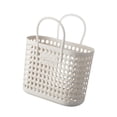 thumbnail image 4 of Organizador de canasta de cadidos de ducha Multipropósito con manijas de bolsas de ducha Tote Almacenamiento para el hogar del baño de la Beige grande, 4 of 9