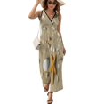 thumbnail image 1 of Vestido De Noche De Lujo Sin Mangas Para Mujer, Beach Starfish Vestido De Fiesta, 1 of 5