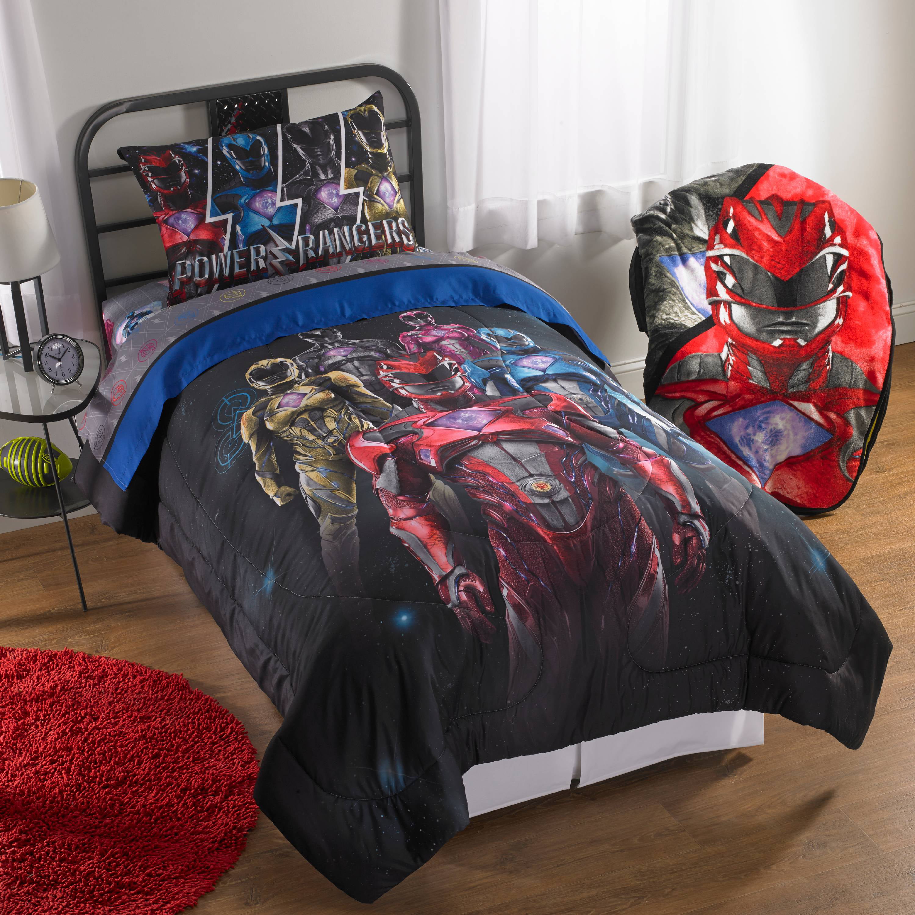 Power Rangers Band Together Reversible Twin Or Full Comforter