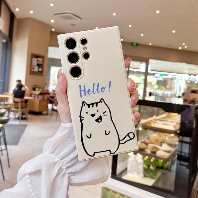 Destaca entre la multitud con una funda de teléfono de goma TPU con estampado de dibujos animados única e innovadora para iPhone