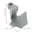 thumbnail image 2 of CHICHUMID 1Set High Strength Material Pontoon Boat Clip for Boating Accessories and Boat Securing, 2 of 8