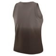 thumbnail image 3 of Women's WEAR by Erin Andrews x Gracie Hunt Brown Cleveland Browns Ombre Tank Top, 3 of 4