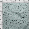 thumbnail image 2 of oneOone Georgette Viscose Dusty Teal Blue Fabric Triangle Geometric Sewing Fabric By The Yard Printed Diy Clothing Sewing Supplies 42 Inch Wide, 2 of 4