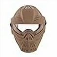 thumbnail image 3 of Paintball Goggles Mask for CS Airsoft War Game Army Masks with Lens Tactical Breathable Full Face Safety Riding Mask-T, 3 of 4