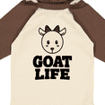 thumbnail image 4 of Inktastic Goat Life Boys or Girls Long Sleeve Baby Bodysuit, 4 of 5