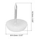 thumbnail image 2 of Deslizadores de muebles de plástico Uxcell con clavo, 50 piezas, 14.5 mm de diámetro, protectores de suelo para patas de mesa, silla y sofá, color blanco, 2 of 5