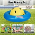 thumbnail image 5 of OLAKIDS 8FT Inflatable Dome Rocker Bouncer, Outdoor Kids Giant Roll and Play Seesaw Rocker with 6 Secure Handles, Max Weight 250 LBS, Toddlers Climbing Game Toy Backyard Play Center Equipment, 5 of 9