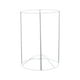 thumbnail image 2 of Anillo de marco de pantalla de lámpara, soporte de luz de mesa de Metal E27, soporte portátil DIY, anillo de sombra de lámpara para cafetería, boda, 14cm x 12cm Redondo Yinane Anillo de marco de pantalla de lámpara, 2 of 8