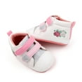 thumbnail image 7 of Baby Boys Girls Sneakers Toddler Non-Slip Soft Sole Newborn Infant Lightweight First Walker Crib Shoes for 0-18 Months Pink 9-12 Months, 7 of 7
