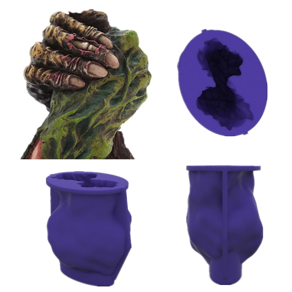 BQBQERT Handshake Shape Epoxy Resin Mold Home Decoration Ornaments Silicone Casting Tools