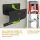 thumbnail image 5 of Organizador De Escalera Soporte De Pared Escalera Grabber Gancho De Almacenamiento De Escalera Organizador De Escalera De Metal Resistente Organizador De Almacenamiento De Garaje, 5 of 8