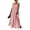 Pink, variant on Lifetechs Women Summer Dress Sleeveless Spaghetti Strap Pleated Maxi Dress Beach Vacation Loose Flowy Sundress Pink