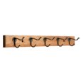 thumbnail image 4 of Era Farmhouse 5 Hook Wood Rail, Medium Stain, 4 of 6