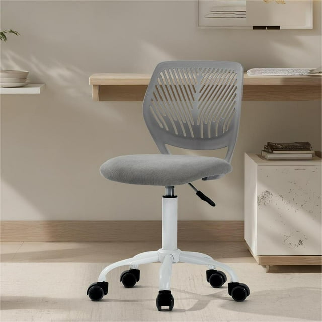 Homy Casa Ergonomic Kids Desk Chair with Height Adjustable Swivel Wheels