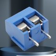 thumbnail image 4 of Conector De Bloque De Terminales De Pcb Conector de bloque de terminales KF301PCB Paso de tornillo de montaje 5,0 mm (2P) Azul 10 piezas, 4 of 6