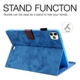 thumbnail image 3 of Dteck Case for Apple iPad Pro 11 2nd Generation (2020 Released) 11-inch,Magnetic Leather+Rubber Card Holder Wallet Automatic wake/sleep Cover Kickstand Shockproof Protective Cover,Blue, 3 of 6