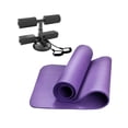 thumbnail image 4 of jinwen Sit Up Bar Floor, Portable Sit Up Exercise Equipment with Strong Suction Cup and Black with Rope Mat, 4 of 9