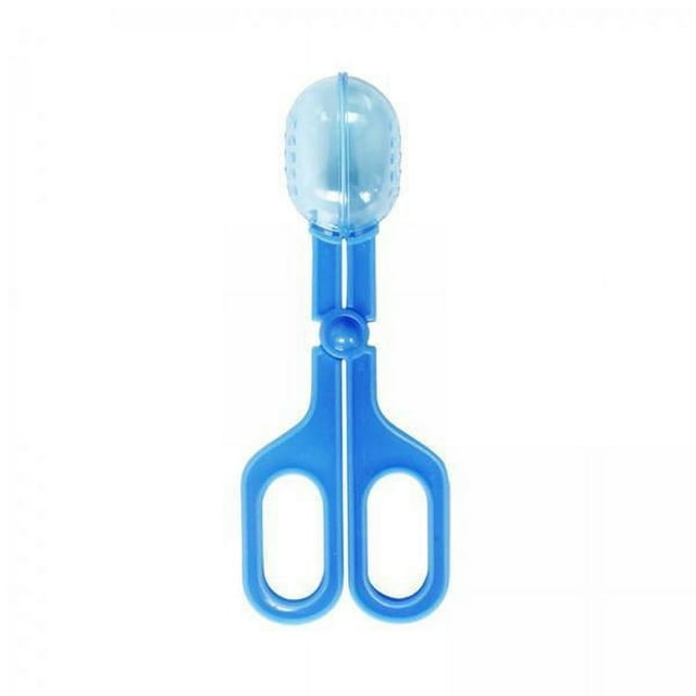 Clip Alimentador De Reptiles En Forma De 3x, Mango Multifuncional De Gran Capacidad, Color Azul