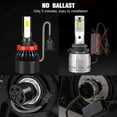 thumbnail image 2 of RXTSQI 4x H11 H11 Headlights LED Bulb Hi/Low Beam Super Bright for Nissan Murano 2015-2018,c9, 2 of 13
