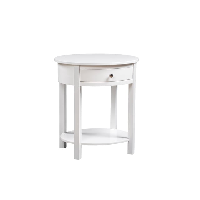 Convenience Concepts Classic Accents Table d'Appoint Cyprès en Bois Blanc