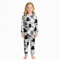thumbnail image 2 of Futezty Unisex Toddler Halloween Pajamas Boy Cute Soft Cotton Sleepwear Pjs Sets Kids 2 Piece Long Sleeve Jammies for Girls 2T-9T, 2 of 7