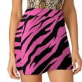 thumbnail image 3 of 2024 Zebra / Tiger Print Pink Korean Fashion Skirt Summer Skirts For Women Light Proof Trouser Skirt Zebra Zebra Animal Animal, 3 of 7