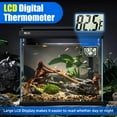 thumbnail image 4 of AQUANEAT Aquarium Thermometer 2 Packs, Fish Tank Thermometer, Digital Aquarium Thermometer, Aquarium Temperature Gauge, with Large LCD Display, 4 of 5