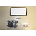thumbnail image 2 of QualArc SRST-AB60-BRZ 6 in. Serrano Standard Lighted Address Plaque Do It Yourself Kit - Bronze Frame Color, 2 of 2
