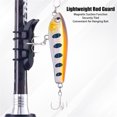 thumbnail image 6 of Summercome Hook Keeper for Fishing Rod, Magnetic Fishing Hook Keeper, Fishing Bait Holder with 2 Sizes Rubber Rings, Fishing Hook Holder Quick Installation, 6 of 7