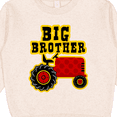 thumbnail image 3 of Inktastic Red Tractor Big Brother Toddler Sweatshirt, 3 of 4