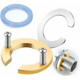 thumbnail image 1 of accesorios De Fixation De Robinet Robinet De Fixation, (2 Pices Dores)outil De Fixation De Robinet S'adapte Parfaitement Au Robinet Et Au Lavabo, 1 of 5