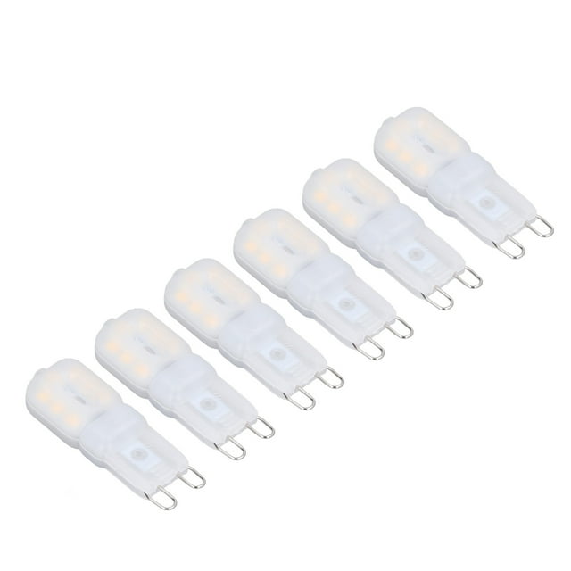 Bombilla LED Jadeshay regulable 6 piezas G9 fácil de usar