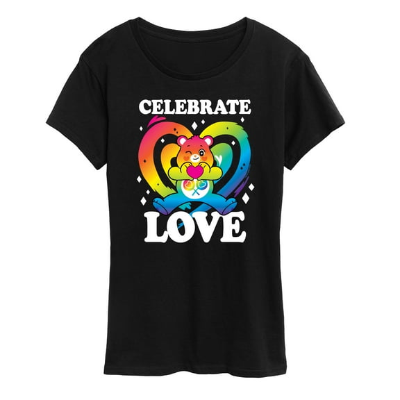 Care Bears - Celebrate Love Rainbow - Women's Short Sleeve Graphic T-Shirt