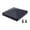 Black, variant on 4x4inch Square Fence Post Cap, Black Fence Post Cover, Waterproof Rust Proof Pyramid Post Top Cap, Decorative Fence Post Protector, with Mounting Screws for Wood Fences Garden Yard Use
