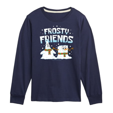 

SpongeBob SquarePants - Frosty Friends - Toddler And Youth Long Sleeve Graphic T-Shirt