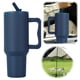 thumbnail image 3 of Frasco Portátil Paja 40oz Con Asa para Mujeres Y Hombres, 3 of 9