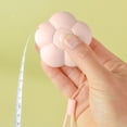 thumbnail image 1 of Household Essentials Tools Home Improvement,Flower Shaped Small Tape Measure 2Meter Plastic Tape Measure Rubber Ruler Telescopic Measuring Ruler Full Three Circumference Ruler Petal Shaped Small Tap, 1 of 6