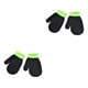 thumbnail image 1 of Sonducket 1 par de manoplas para niños, accesorio de ropa cómoda, Color sólido, tejido térmico, manoplas para niñas, niños, para invierno, negro Negro 2piezas Sonducket CBP341923, 1 of 5