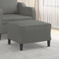 thumbnail image 3 of vidaXL Footstool Modern Footstool Ottoman Footrest for Living Room Fabric, 3 of 6