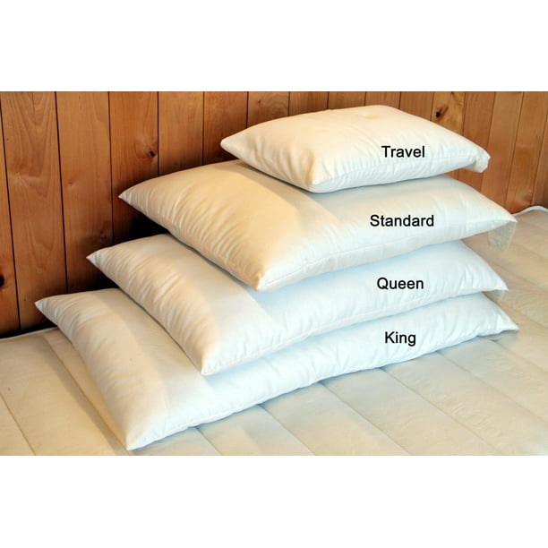 King size memory foam pillow cushioned shop purecare softcell adjustable hybrid cooling memory foam puff jpg via: holy lamb organic cotton natural wool bed pillow