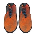 thumbnail image 1 of Fotbe Orange Net Fishing Boat Pantuflas Peludas para Mujer con Estampado, Zapatillas de Peluche, Zapatos de Invierno para Casa, Uso Interior y Exterior-Large, 1 of 8