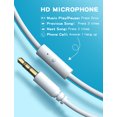 thumbnail image 4 of Seenda Wired Headphone for Kids, Headset with Hearing Protection for Girls Boys Teens, 3.5MM Jack Wire Cord On-Ear Headphone with Share Jack for Children, Blue, 4 of 7