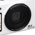 thumbnail image 4 of 5K Ultra HD 80MP Digital Camera Dual Display Autofocus 18x Zoom WiFi Camera with Flash Light for Vlogging (3.94 in / 10 cm, White), 4 of 9