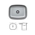 thumbnail image 1 of Classic Stainless Steel Handmade Kitchen Sink, 1 of 2