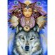 thumbnail image 1 of Diamond Painting (DE6774) 5D DIY Lobo Cuadrado 40x50cm Hugtrwg Para estrenar, 1 of 1