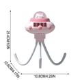 thumbnail image 3 of Desktop Mini Fan For Office Desk Coolings Fast Coolings High Airflow For Student Dormitories, 3 of 6