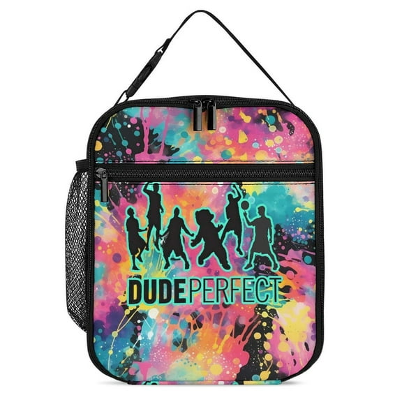 PerFect-Dude Lunch Box, Large Capacity Durable Reusable Lunch Bag Leakproof Portable Suitable For Travel Work Office Picnic