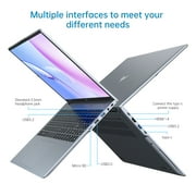 Laptop 16.1 FHD Gaming Laptop , AMD Ryzen 7 H255, 24GB DDR5 RAM, 512GB PCIe SSD, Windows 11 Pro, Gray, WiFi 6, Backlit KB
